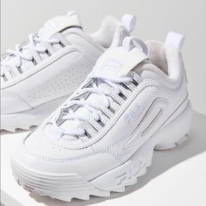 Fila White Disrupter - Size 7